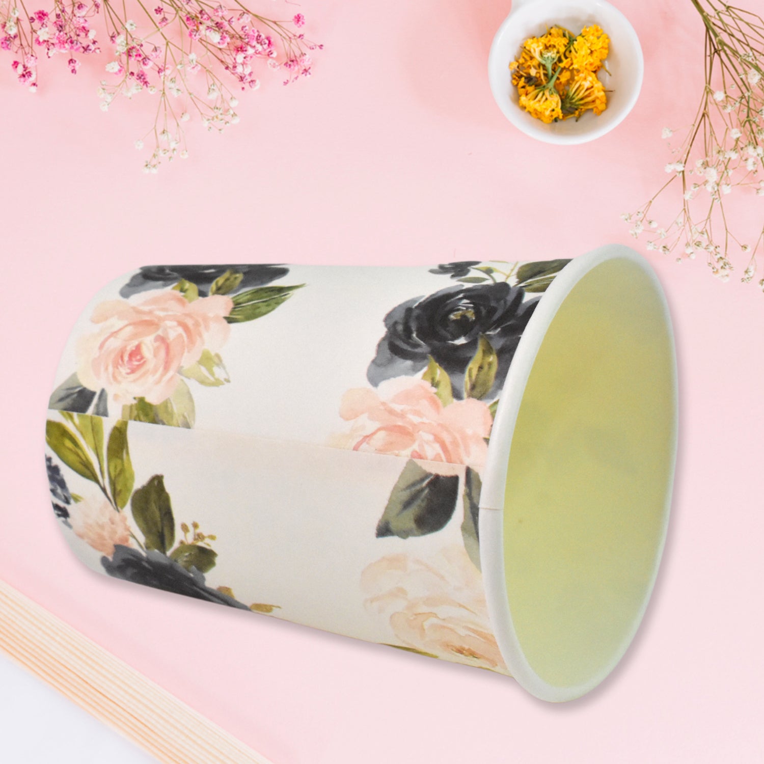 Disposable Paper Cups Disposable Tea Coffee Cups (10 Pcs Set  Mix Color  Design) Disposable Paper Cups Disposable Tea Coffee Cups (10 Pcs Set  Mix Color  Design)